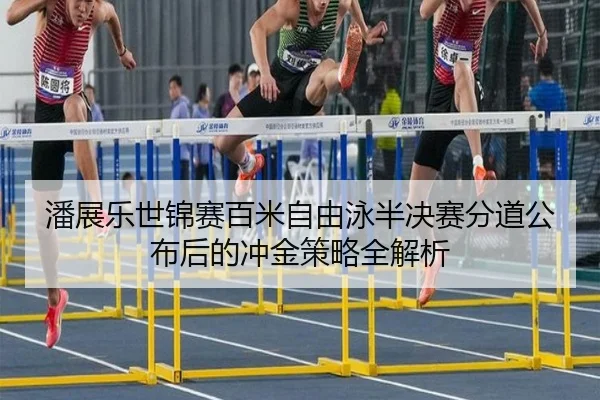 潘展乐世锦赛百米自由泳半决赛分道公布后的冲金策略全解析