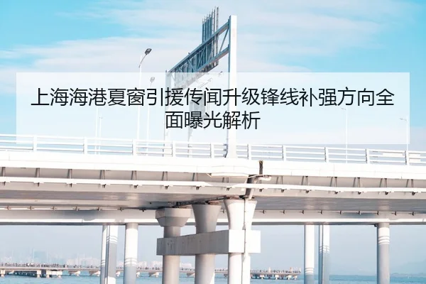 上海海港夏窗引援传闻升级锋线补强方向全面曝光解析
